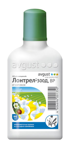 Купить Гербицид Лонтрел-300Д цена 17500 рублей за 1 кг — Avgust